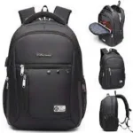 Biowang 15.6-inch Black Laptop Bags Backpack