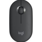 Logitech  M350s Slim Bluetooth Wireless Mouse -pebble Graphite