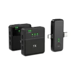 SX31 3-in-1 Wireless Microphone – Type-C & Lightning (double Mic)