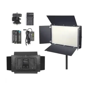 Professional LED 800 Light Kit Pro with Dual Battery and Stand